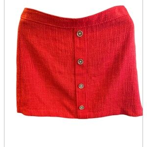 DKNY TEXTURED MINI SKIRT SIZE 12 NWT